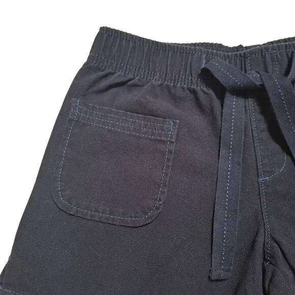 GAP Kids solid cotton twill camp shorts - Picture 5 of 11